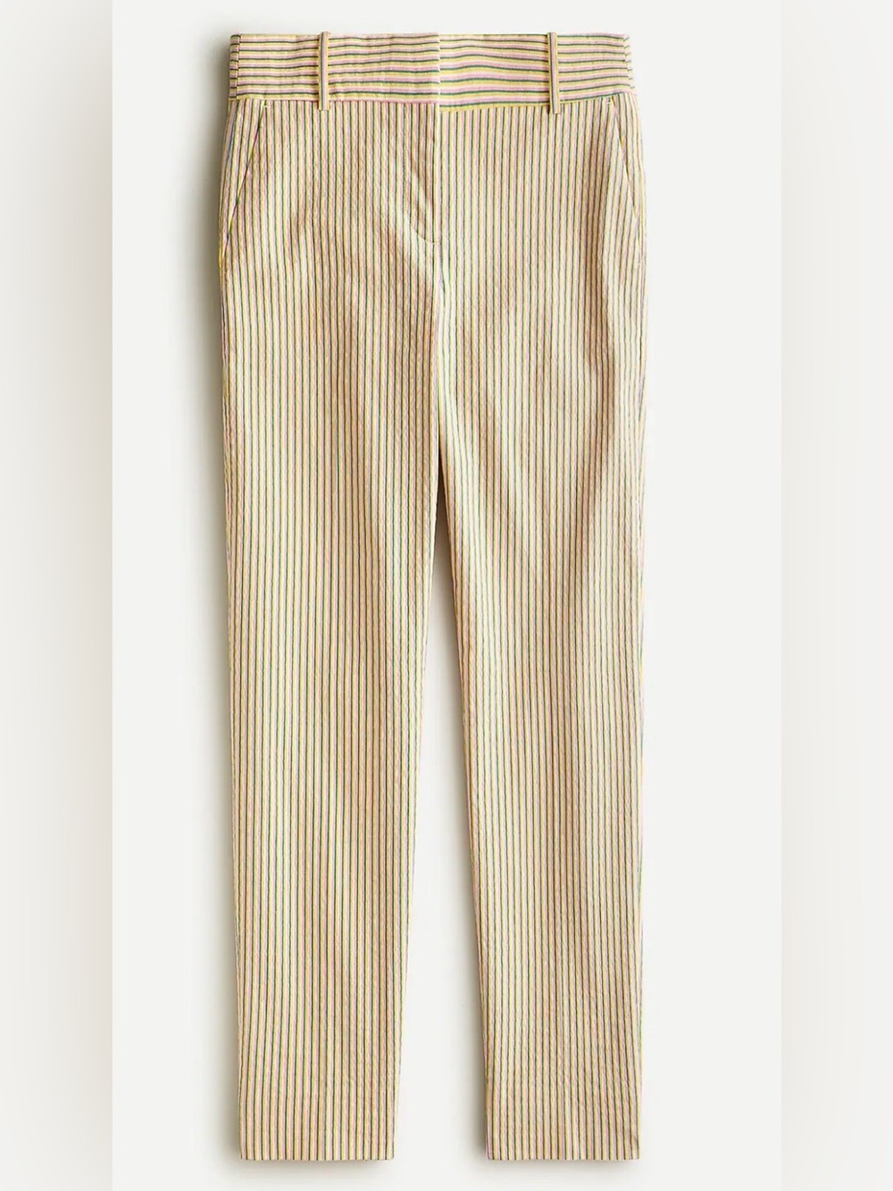 J. Crew Cameron Seersucker Slim Leg Pants - 20